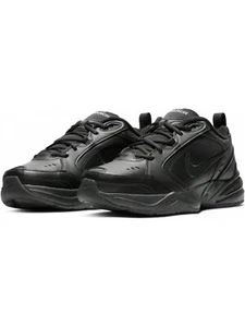 Nike Hombre Air Monarch IV Entrenador Cruzado Negro Regular - Imagen 1 de 6