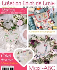 French cross stitch magazine Creation point de croix No.36 - Picture 1 of 1
