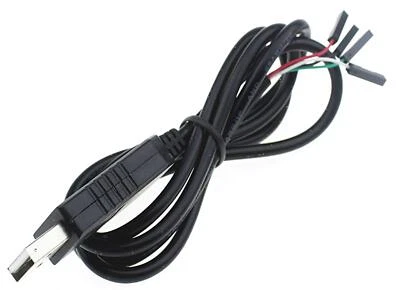 4pin PL2303 USB to UART TTL Cable Module RS232 Serial 4-pin PL2303HX Cable - Photo 1/4