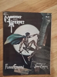 Monsters &Heroes Flash Gordon The World Of John Carter No-6 - Bild 1 von 3