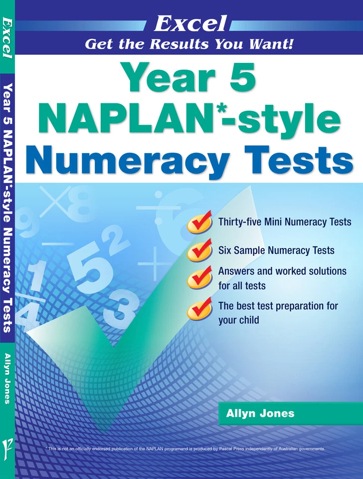 Excel - Year 5 NAPLAN*-style Numeracy Tests - image 1 of 1