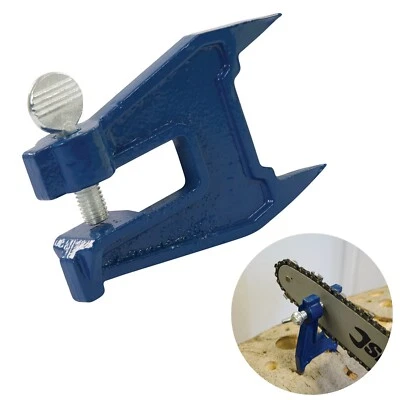 SILVERLINE Kettensäge Feilbock Schwerthalter Schärfbock Motorsägen Halterung Kettenschärfer