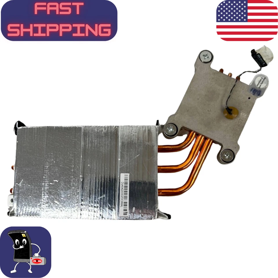 Apple iMac A1311 Late 2009 CPU Cooling Heatsink & Temp Sensor 730-0591 593-1011 - Image 1 of 3