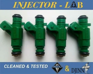 Citroen Saxo 1.1 Peugeot 106 1.1 injectors 0280156025 set of 4 CLEANED&TESTED - Bild 1 von 3