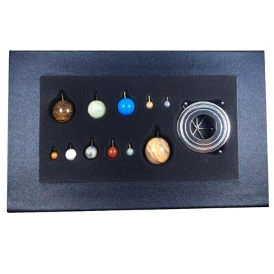 Eaglemoss Build the Solar System Orrery Semi-Precious Gemstone Planets Special - Image 1 of 2