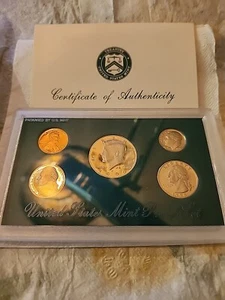 1996-S U.S. Mint Proof Set w/ Box & COA - 5 Coins - Picture 1 of 1