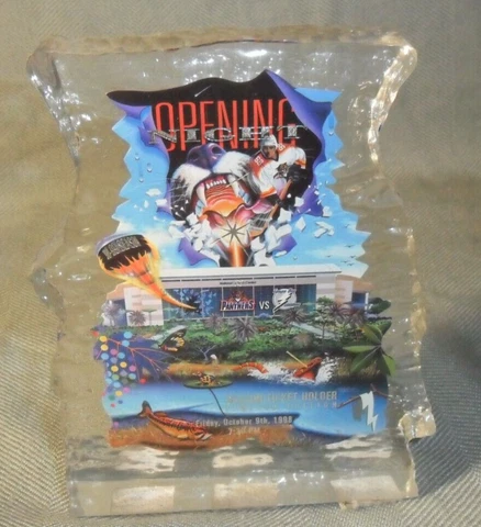 1998-99 Opening Night Florida Panthers Hockey Season Ticket Holder Limited Ed Cover