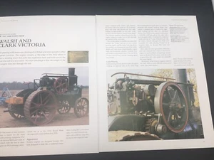 Walsh and Clark Victoria 1913 Vtg Tractor Frameable Article Pics Specs Display - Picture 1 of 3