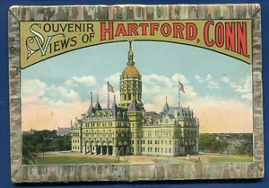 Hartford Connecticut Rathaus Ansichten Postkarten Ordner PF487 - Bild 1 von 3