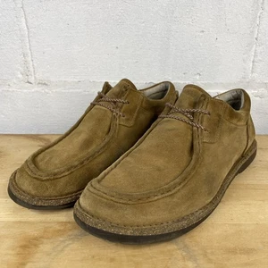 Birkenstock Mens Size 45 Reg (US 12) Pasadena II Chukka Shoes Tan Suede Leather - Picture 1 of 15