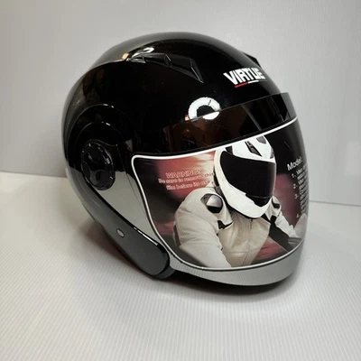 Virtue Open Face Motor Cycle/scooter Helmet With Wireless Blue Tooth Untested - Image 1 of 4