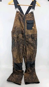 Mono con tirantes Volcom estampado de leopardo Swift pantalones de nieve para mujer talla grande” - Imagen 1 de 21