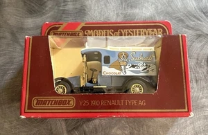 1986 Matchbox Models of Yesteryear 1910 Renault-Suchard Chocolate-Y25 NIB - Picture 1 of 5