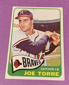 1965 Topps Joe Torre #200 - Milwaukee Braves Low Grade Crease - Picture 1 of 2