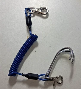 Cressi Riffhaken Strömungshaken Reef-Hook Spirale mit Stahlseele, Tauchen, - Bild 1 von 3