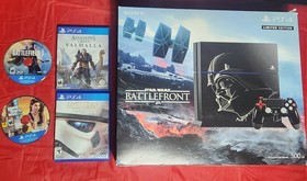 PS4 Console 500GB Star Wars Battlefront Darth Vader Edition Plus 4 Games TESTED