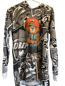 Sudadera con capucha Hustle OG Bear manga larga graffiti Bailey Apparel talla M - Imagen 1 de 11