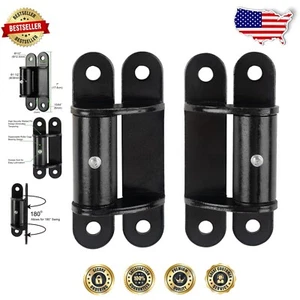 Sturdy 7” Face Mount Gate Hinges with Easy Lubrication for 1100 lb Gates - Picture 1 of 8