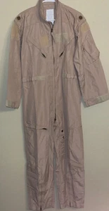 Mono Militar Flyer Para Hombre 44S Bronceado Clase 2 Bronceado 380 CWU-27/P - Carter - Nuevo - Imagen 1 de 8