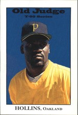 1995 Signature Rookies Old Judge #17 Stacy Hollins