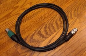 Bolex MST (6-pin) Power Cable, 4-pin XLR Male 12V, ~2m (6.6ft)