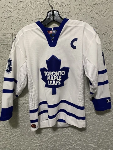 Ccm Youth Toronto Maple Leafs Mats Sundin Jersey Size L/XL Cover