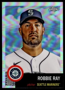 2022 Topps Chrome Platinum Refractor Robbie Ray Seattle Mariners #326 - Picture 1 of 2