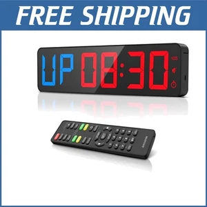 Ultimate Fitness Timer with Clear LED Display – Easily Mountable for Home or Gym - Picture 1 of 9