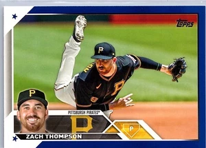 Zach Thompson 2023 Topps Series 1 Blue Boarder #2 NM/M - Picture 1 of 2