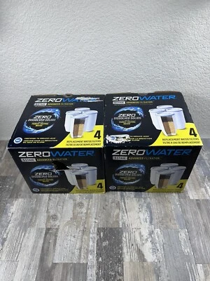 Zero Water 5-Stage Replacement Filter 4 Cartridge/Lot New/Open Box - Image 1 of 4
