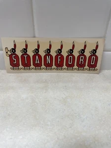Calcomanías Angelus de colección - alineación escolar de la Universidad de Stanford - Imagen 1 de 7