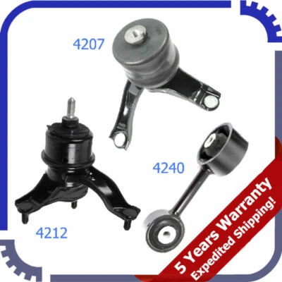 Montaje de motor y transmisión para Toyota Highlander 2004-2006 base 2,4 L 3 piezas M1189 Foto 1 de 4