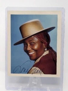 Pearl Bailey Autogramm 4 x 5 signed Werbe Farbfoto, auf Rückseite gestempelt - Bild 1 von 3