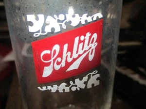 Vintage SCHLITZ BEER 4 Inch Tall Tasting Sample Glass - Picture 1 of 2