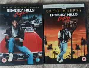Beverly Hills Cop & Beverly Hills Cop 2 (DVD) 1&2 Eddie Murphy The Heat Is On!❤️ - Picture 1 of 3