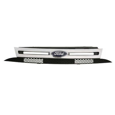 Rejilla de radiador superior cromada negra 8S4Z-8200-BA Ford Focus 2008-2011 nuevo fabricante de equipos originales Foto 1 de 4