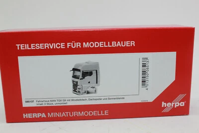 Herpa 085137 Cabina Teileservice Man Tgx GX Con Wlb 1:87 Nuevo en Emb. Orig. - Imagen 1 de 3
