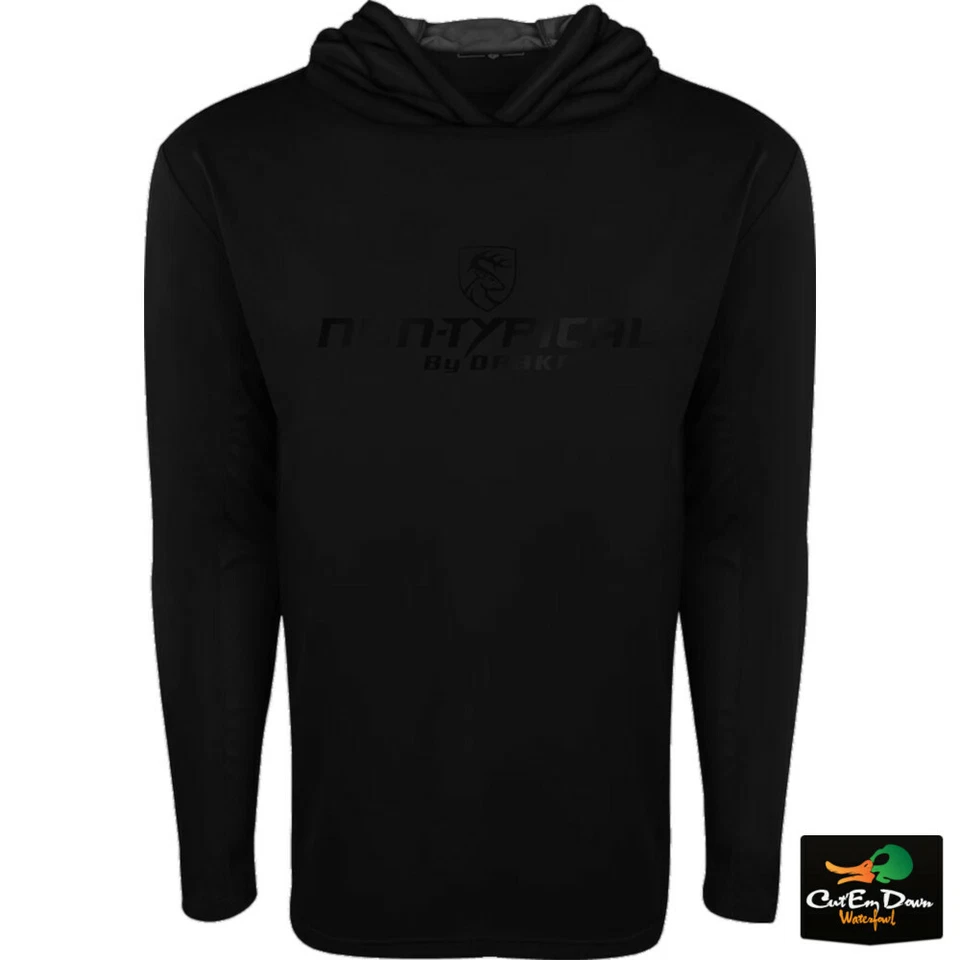 DRAKE NON TYPICAL LIGHTWEIGHT BLACKOUT PERFORMANCE HOODIE WITH AGION ACTIVE XL - Image 1 of 1