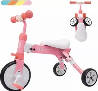 john deere tricycle pink