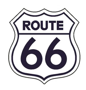 RT 66 Route 66 Sticker D233 YOU CHOOSE SIZE - Picture 1 of 1