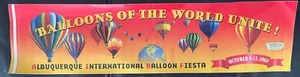 2002 New Bumper Sticker Albuquerque International Balloon Fiesta (AIBF) - Picture 1 of 1