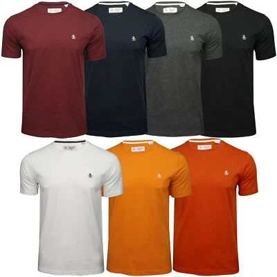 Original Penguin T-shirt en Coton Bio avec Logo pour Homme - Manches Courtes - Photo 1/3