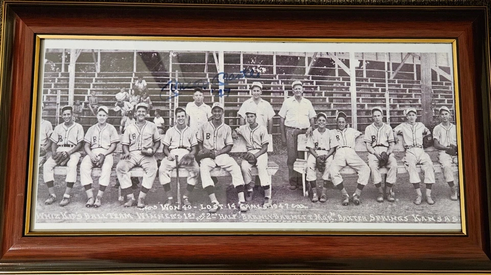 Mickey Mantle - Black and White Photo - Signed - "'47" - JSA Certified - Image 1 of 4