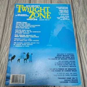 Twilight Zone Magazine January 1982 Rod Serling - Bild 1 von 5