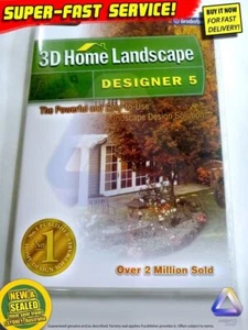 3D HOME LANDSCAPE software for Windows PC CAD design drafting landscaping garden - Bild 1 von 1