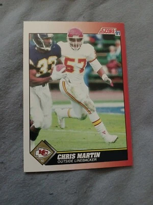 Chris Martin #157 Score 1991 - Image 1 of 4