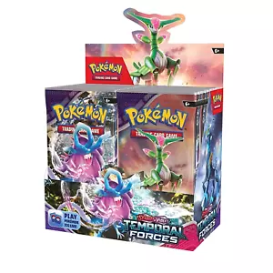 Pokemon TCG: Scarlet & Violet Temporal Forces Factory Sealed Booster Box SV05 - Picture 1 of 3
