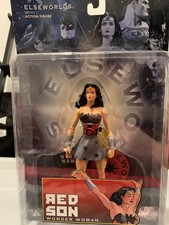 DC ELSEWORLDS RED SON WONDER WOMAN FIGURE DC DIRECT NEW(52 REBIRTH SUPERMAN 1346