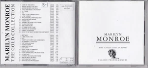 Marilyn Monroe -The Gold Collection - Classic Performances- 2xCD near mint - Picture 1 of 1