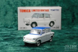 [TOMICA LIMITED VINTAGE LV-28a 1/64] MAZDA CAROL (azul/blanco) - Imagen 1 de 10